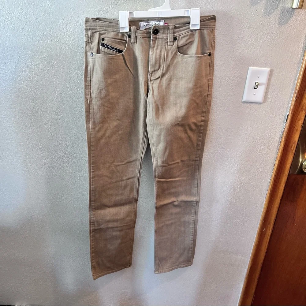 mens tan jeans - Picture 1 of 4